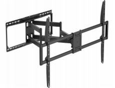 Gembird WM-105ST-01 nástěnný držák na TV s plně pohyblivým displejem, 50  - 105  , černý