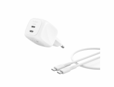 Belkin Duální nabíječka s USB-C 50W PD PPS + 1m kabel WCH019kq1MWH-B6