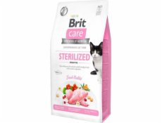 BRIT Care Grain-Free Sterilized Sensitive - suché krmivo pro kočky - 400 g