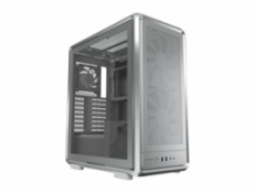 Cooler Master case MasterFrame 500 Mesh Silver, Průhledná bočnice, ATX, 2x 200mm Fan, 1x 120mm Fan, Šedá