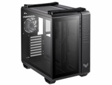 BAZAR - ASUS case TUF GAMING GT502 PLUS, Mid Tower, průhledná bočnice, 4x 120mm ARGB Fan, černá - Poškozený obal (Komple