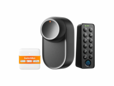 Chytrý zámek SwitchBot Ultra 3 v 1 s ovládacím panelem Hub Mini Matter a klávesnicí Keypad