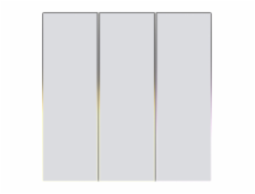 Dotykový spínač světla ZigBee Avatto TS60-EU-W3 Triple TUYA (bílý).