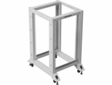 Lanberg Otevřený rack 19  18U 600X800 šedý