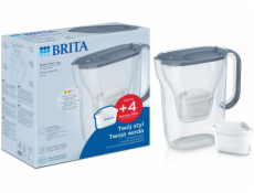 Brita Style Essential grafitový filtrační džbán + 4 filtry MX Pro Pure Performance
