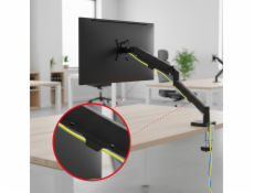 Držák monitoru Maclean, plynová pružina, 17 -32 , 2-10 kg, černý, MC-133