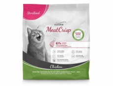 PLATINUM MeatCrisp Sterilised Chicken - suché krmivo pro kočky - 400g