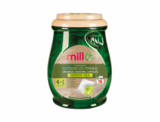 MILL ECO Univerzální prací kapsle 2v1 zelený čaj 70 ks (hromadné balení 4 ks)