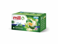 MILL PRO Kapsle 5k na praní + změkčující perličky UNIVERSAL 25 ks (hromadné balení 8 ks)