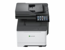 Lexmark XC2342 - Multifunkcní tiskárna - barva - laser - A4/Legal (média) - až 39.5 stran/min. (kopírování) - až 40 stran/min. (tisk) - 251 listy - 33.6 Kbps - USB 2.0, Gigabit LAN, hostitel USB 2.0