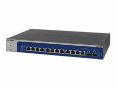 NETGEAR Plus XS512EM - V2 - prepínac - L3 - inteligentní x 100/1000/2.5G/5G/10GBase-T x combo 10 Gigabit SFP+ - desktop, Lze montovat do rozvadece - pro NETGEAR AGM731F, AXM764; ProSafe AGM731F, AGM73