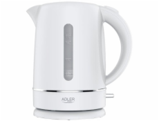 Adler AD 1385w Elektrická rychlovarná konvice 1,7 l bílá
