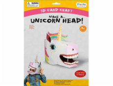 Fiesta Crafts Kreativní sada 3D maska Jednorožec