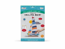 Fiesta Crafts 3D skládačka Kreativní sada Plachetnice