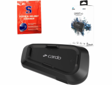 Cardo Spirit HD interkom pro motorky 2 kanály/kanálů 600 m Černá