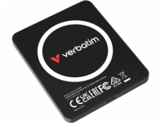 Verbatim SnapBack Ultra Slim SSD 512 GB USB 3.2 Gen 2x2, USB-C, magnetický externí disk, černá