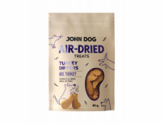 JOHN DOG Air-Dried Turkey dippers - pamlsek pro psa - 80g