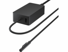 Microsoft Surface 65W Power Supply Laptop, Tablet Černá AC Vnitřní