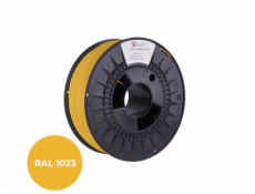 Filament C-TECH PREMIUM LINE, TPU 90A, flexibilní, dopravní žlutá, RAL1023, 1,75mm, 1kg