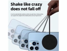 1stCOOL bezdrátová přenosná QI nabíječka 15W, MagSafe, USB-C, černá