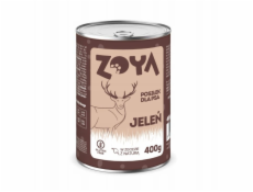 ZOYA Jeleń – puszka mokra kardma dla psów 400g