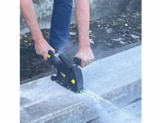 Fartools drážkovací pouzdro pro úhlovou brusku 125 mm + dva řezné kotouče 115925