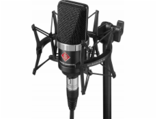 Neumann TLM 102 MT Studio-Set - velkomembránový kondenzátorový mikrofon s protinárazovým držákom, čierny