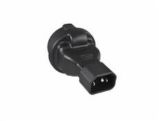 Adaptér IEC C14 na SCHUKO CEE 7/3 napětí 230V, 10A