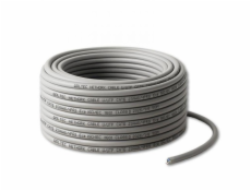 Qoltec Síťový patchcord UTP s kroucenou dvojlinkou | Měď Cu | CAT6 | Vysokorychlostní 1Gb/s | LAN | 100m | šedý