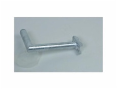 Držák antény na balkón, žárový zinek, délka 30cm