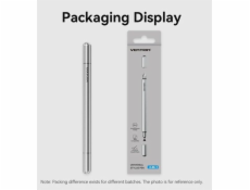 Rysik 2w1 Vention ze stopu aluminium szary