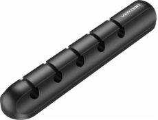 Vention KBRB0 organizér kabelů Univerzální Držák na kabely Černá 1 kusů