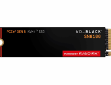 WD BLACK SSD NVMe M.2 8TB PCIe SN8100, PCIe Gen5, (R:14900, W:13200MB/s)