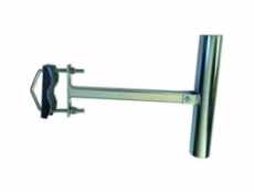 Držák antény na stožár nebo zeď, polohovatelný, galvanický zinek, délka 25cm