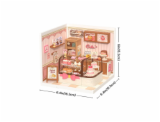 RoboTime 3D dřevěná skládačka Miniatura domečku Cukrárna Tasty