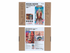 RoboTime 3D skládačka Zarážka na knihy Miniatura domečku Městská ulice