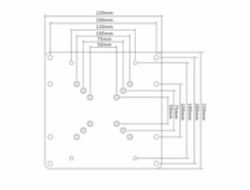 Nástavec VESA rozšíření Fiber VESA200