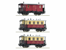 Roco 3dílná sada ozubnicového osobního vlaku Sonnblick-Bahn - 6200063