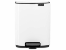 Brabantia Bo Pedal Bin 7L - Bílá