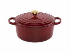 Le Creuset Signature Bräter rund 22 cm rot