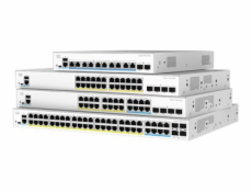 Cisco Catalyst 1300X-24T-4X - Prepínac - L3 - rízený - 4 x 10 Gigabit SFP28 + 24 x 10/100/1000Base-T - Lze montovat do rozvadece