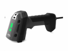 Virtuos CCD 2D průmyslová čtečka HT-857, USB, tmavě šedá