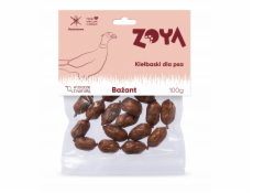 ZOYA Kiełbaski z bażanta przysmak dla psa 100g