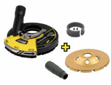 Fartools odsávací kryt pro úhlové brusky na broušení betonu o průměru 125 mm 115926