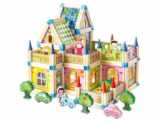 Stavebnice 2Kids Toys Dřevěná, Zámek barevný