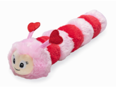 Beeztees Hračka pro psy Housenka Wina růžová 36cm