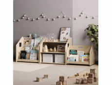 BusyKids Oboustranná knihovna na kolečkách