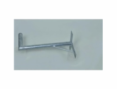 Držák antény na zeď, tvar T se vzpěrou, žárový zinek, délka 50cm