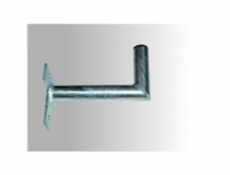 Držák antény na zeď, tvar T mini, žárový zinek, délka 20cm