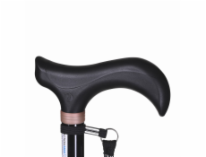 Laska inwalidzka, regulowana (czarna)